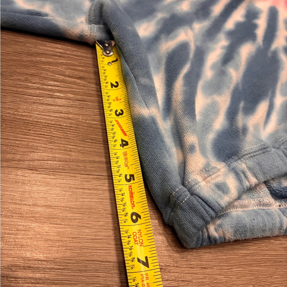 Hollister Blue and Pink Tie-Dye Hoodie - Picture 8 of 12